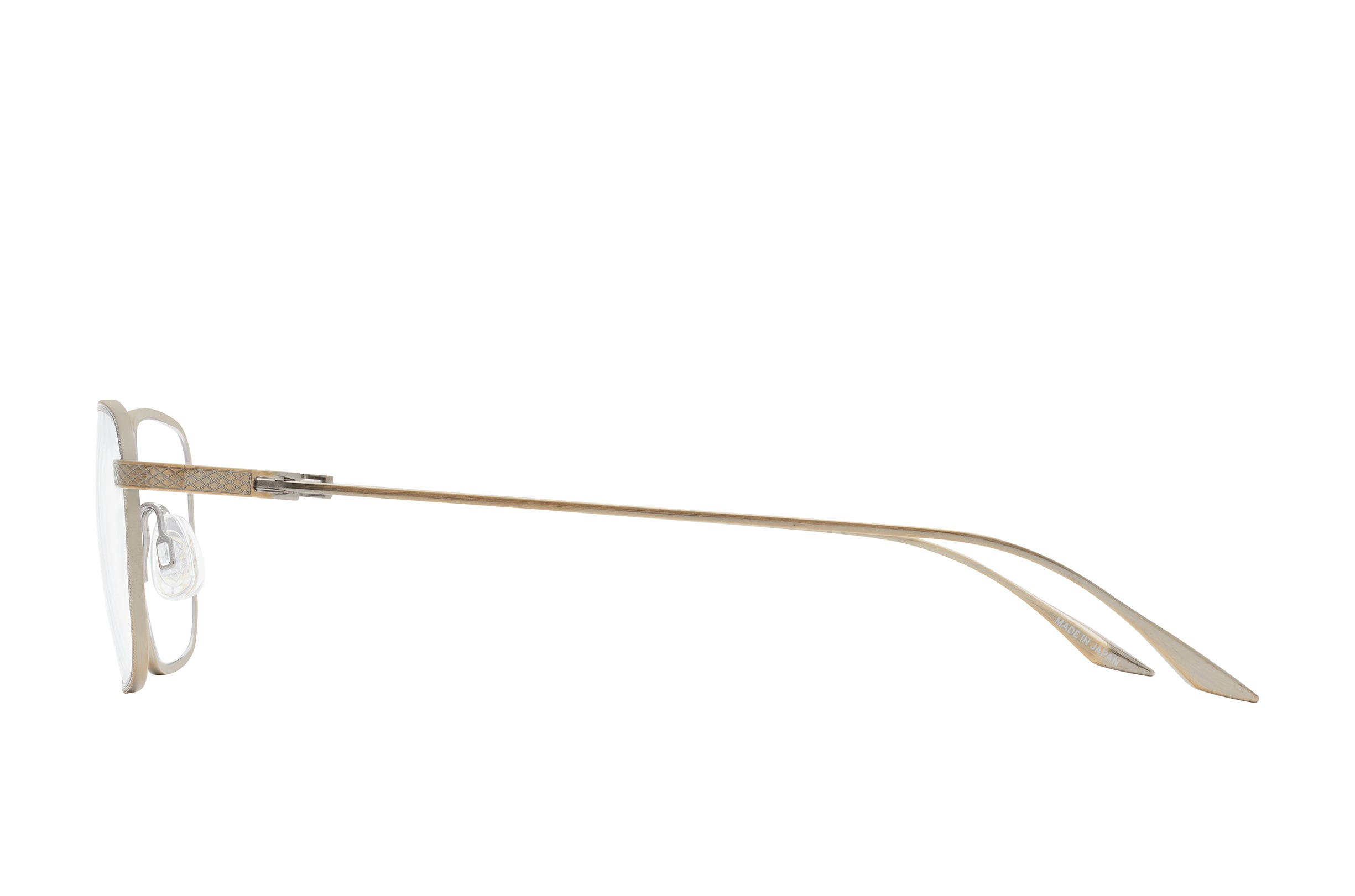 Barton Perreira Salgado Platinum / Pewter profile Barton Perreira Salgado in Platinum / Pewter, side view