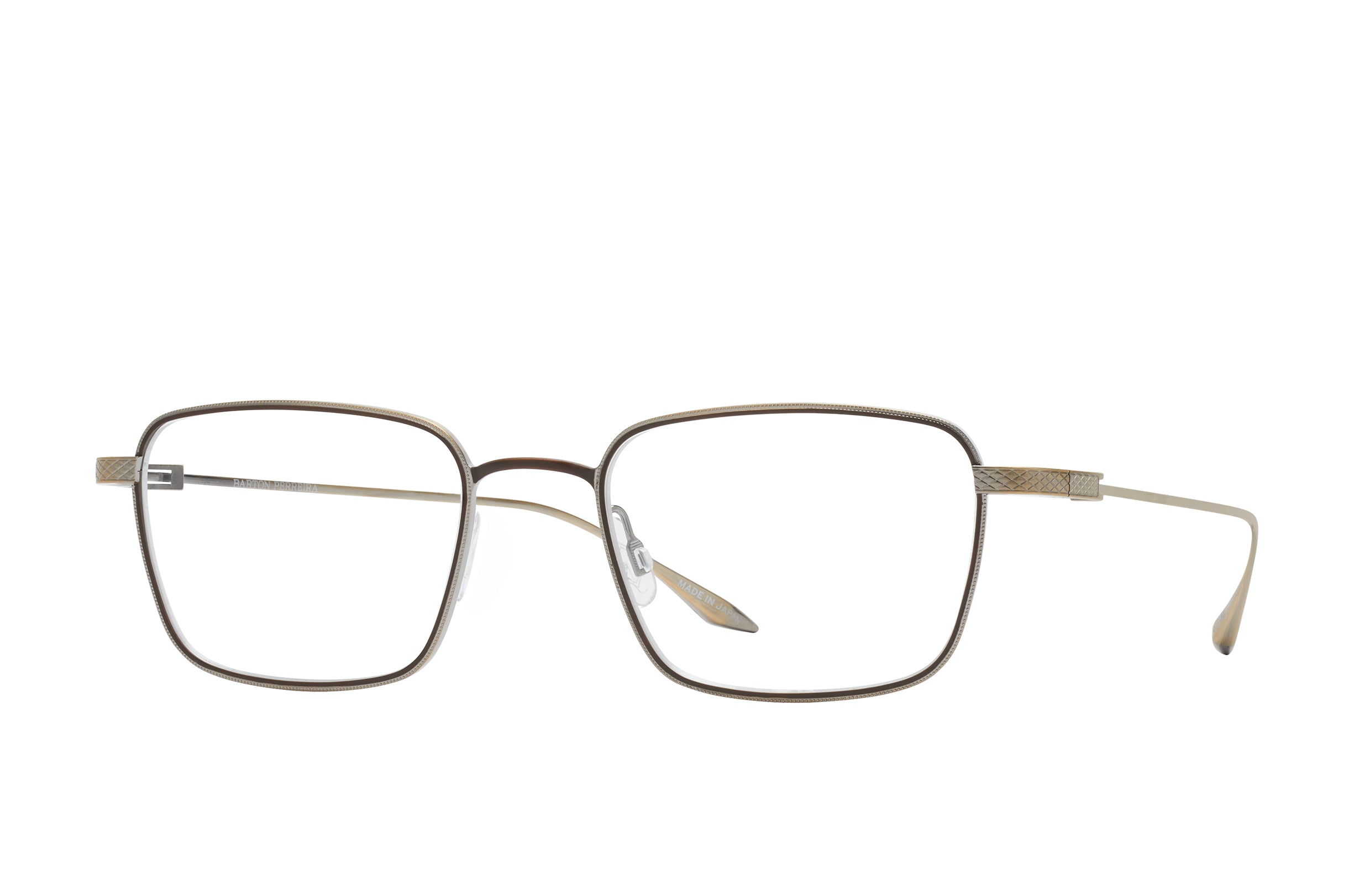 Barton Perreira Salgado Platinum / Pewter side Barton Perreira Salgado in Platinum / Pewter, angled view