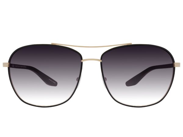 Barton Perreira Sully in Gold / Jet Enamel / Crystal / Black / Smolder, front view