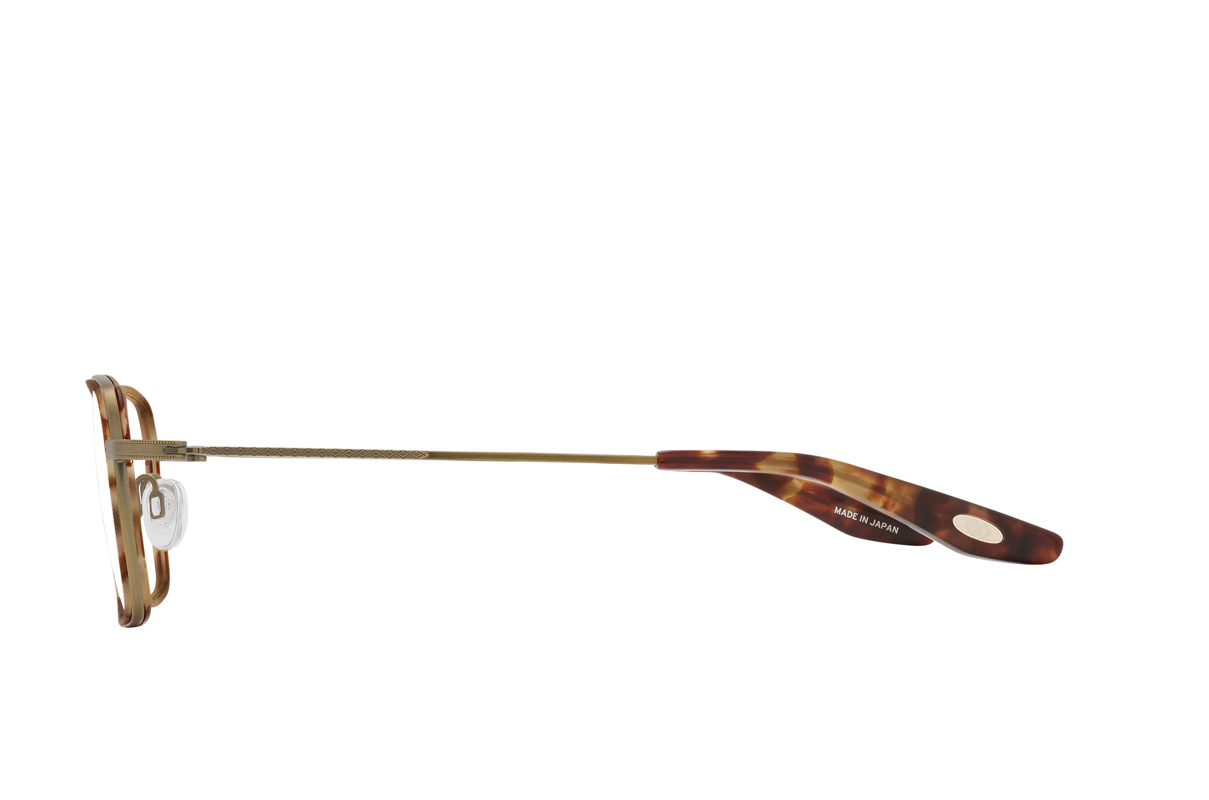 Barton Perreira Wiltshire Antique Gold / Chestnut profile Barton Perreira Wiltshire in Antique Gold / Chestnut, side view