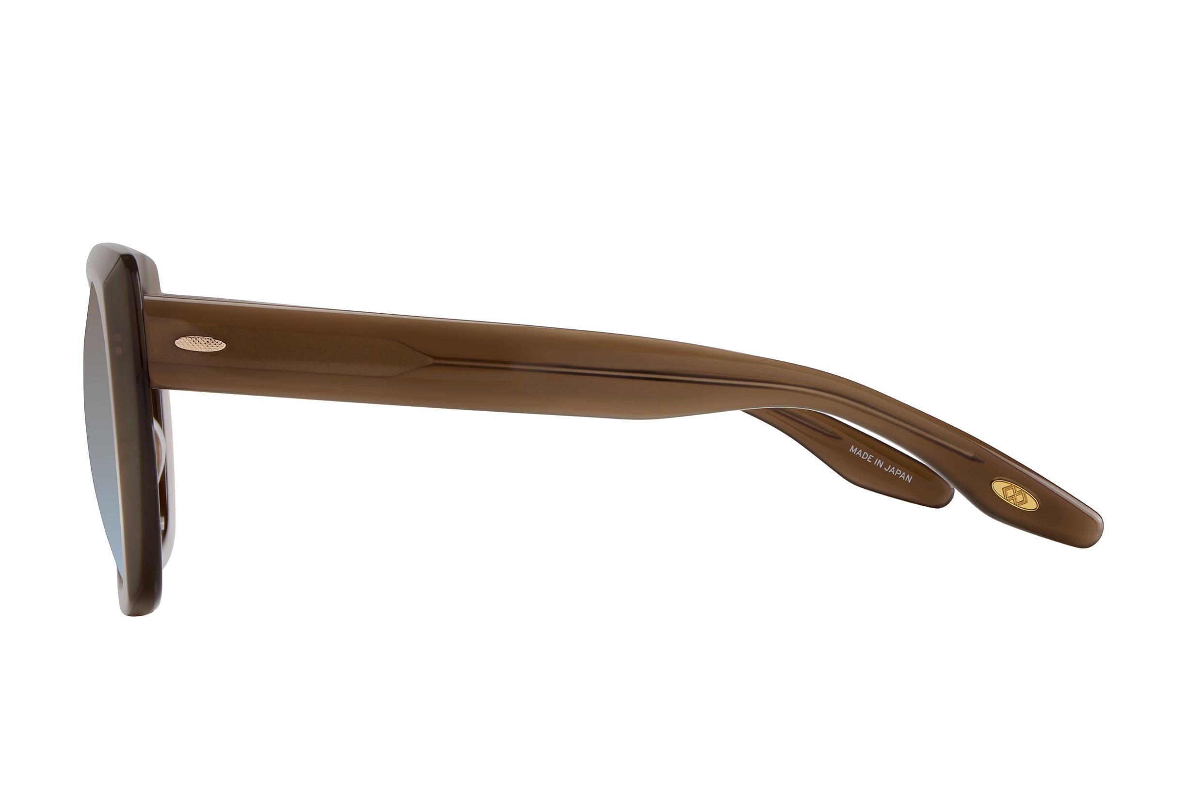 Barton Perreira Yasmeen Mocha / Solara profile Barton Perreira Yasmeen in Mocha / Solara, side view