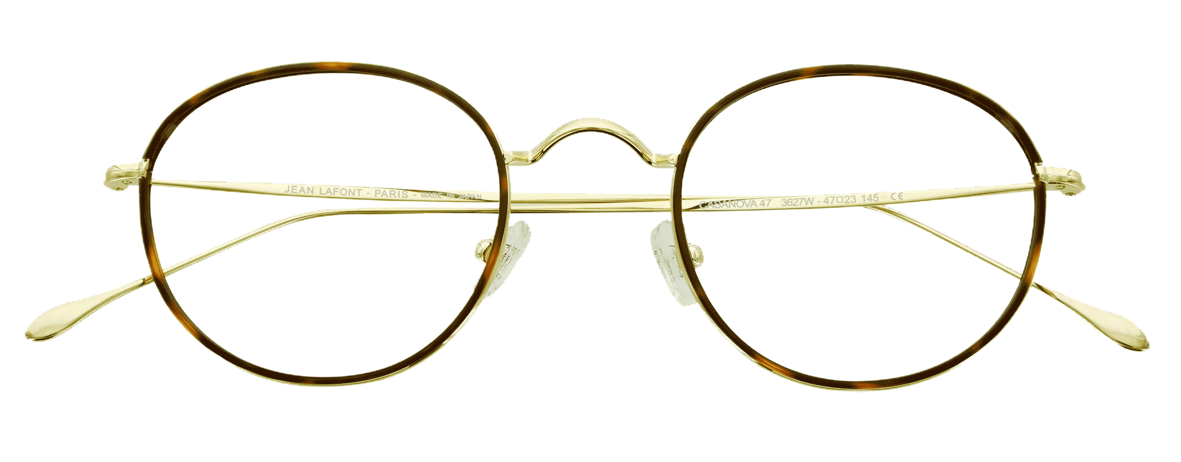 Lafont Paris CASANOVA 47 3627W Golden Lafont Paris CASANOVA 47 3627W Golden glasses