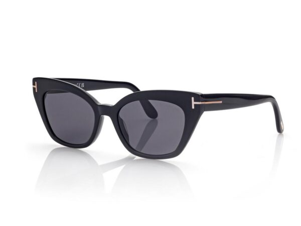 Tom Ford FT1031 Juliette Sunglasses in Black (01A), side view