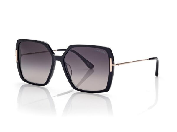Tom Ford FT1039 Joanna Sunglasses in Black (01B), side view