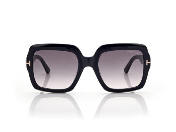 Tom Ford FT1082 Kaya Sunglasses in Black (01B), front