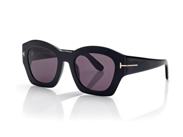 Tom Ford FT1083 Guilliana Sunglasses in Black (01A), side view