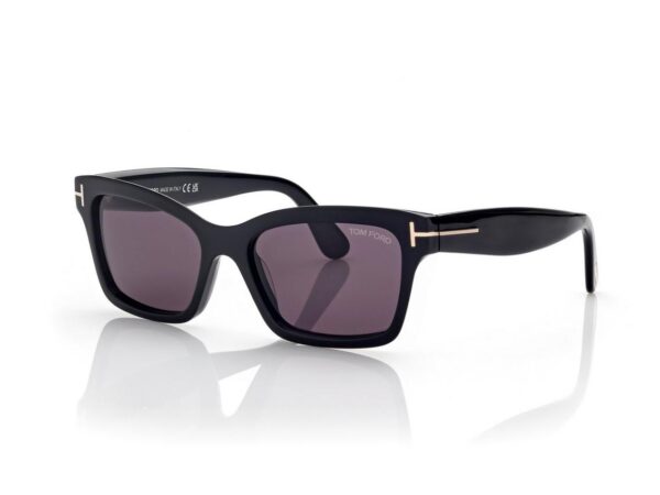 Tom Ford FT1085 Mikel Sunglasses in Black (01A), side view