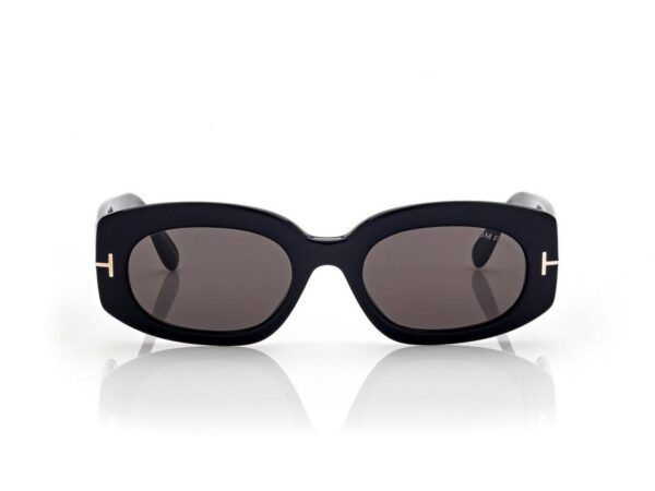 Tom Ford FT1187 Cielle Sunglasses in Black (01A), front