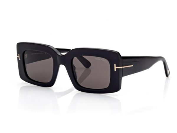 Tom Ford FT1188 Brigitta Sunglasses in Black (01A), side view