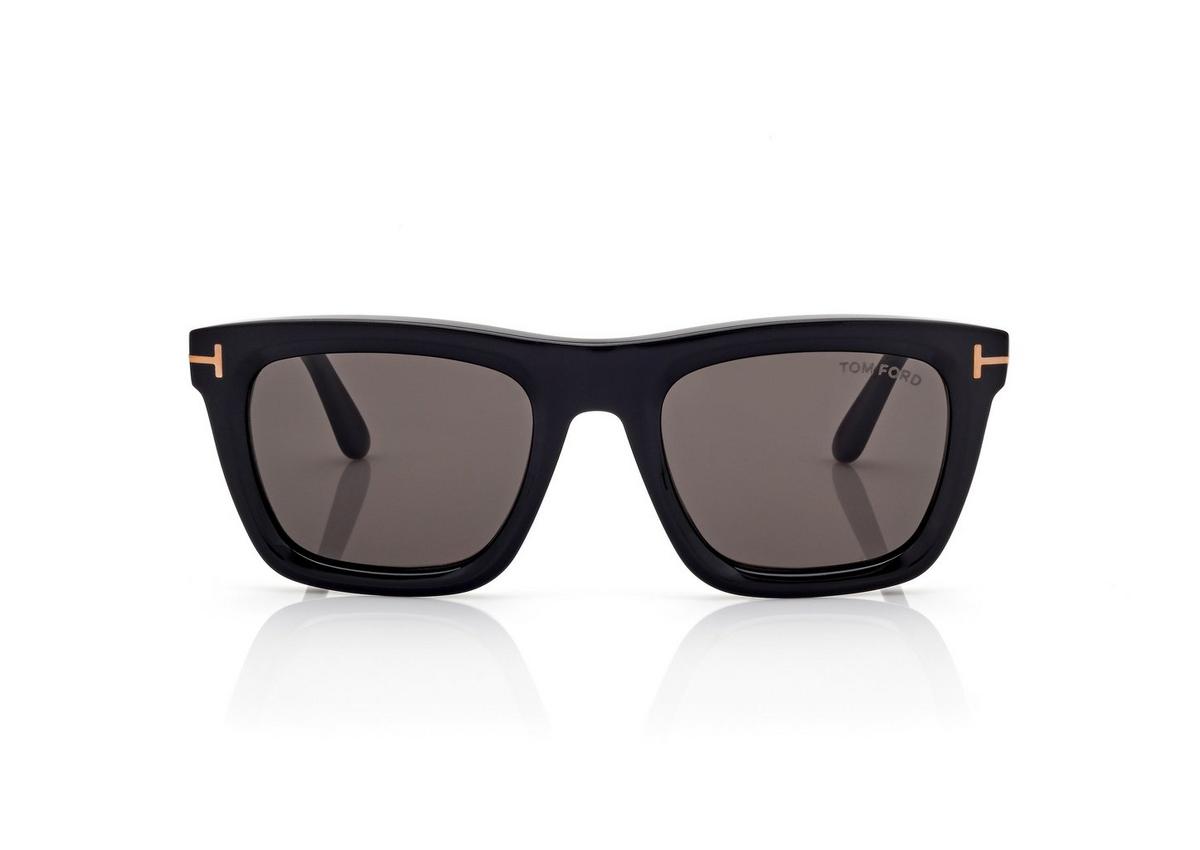 FT1207_01A_52MM_A.jpg Tom Ford FT1207 Lelio Sunglasses in Black (01A), front