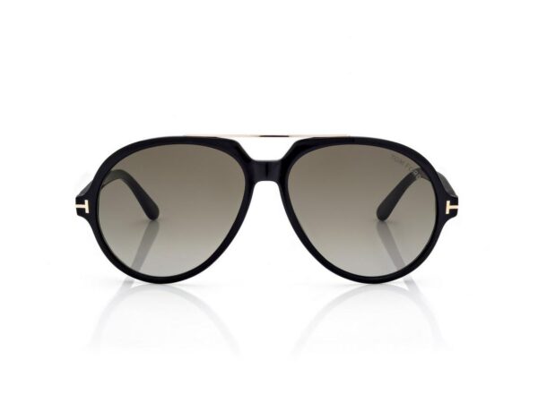 Tom Ford FT1210 Aalto Sunglasses in Black (01B), front