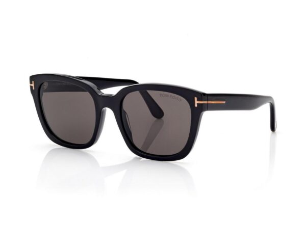 Tom Ford FT1216 Haylay Sunglasses in Black (01A), side view