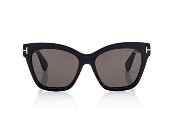 Tom Ford FT1217 Elvira Sunglasses in Black (01A), front
