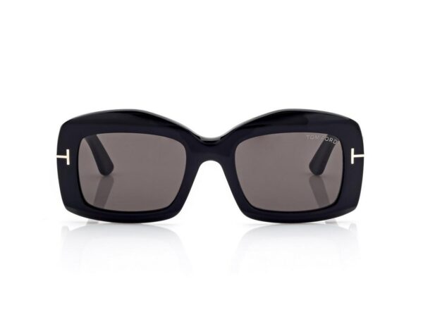 Tom Ford FT1218 Venetia Sunglasses in Black (01A), front