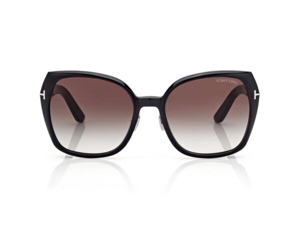 Tom Ford FT1223 Plum Sunglasses in Black (01B), front