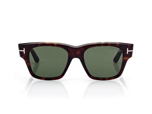 Tom Ford FT1280 Caine Sunglasses in Dark Havana (52N), front