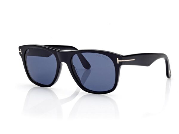 Tom Ford FT1284 Marlon Sunglasses in Black (01V), side view