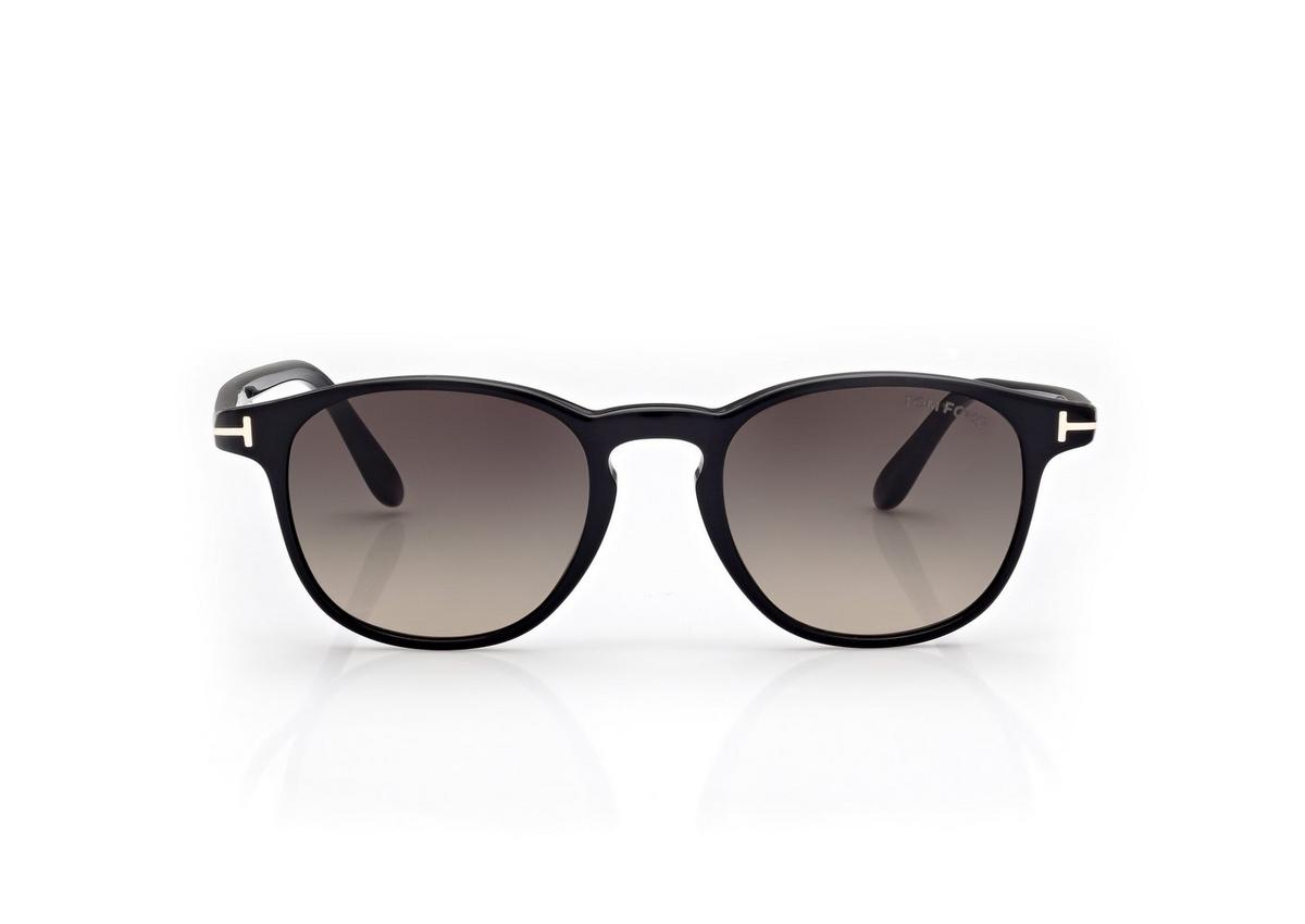 FT1302_01B_50MM_A.jpg Tom Ford FT1302 Holt Sunglasses in Black (01B), front