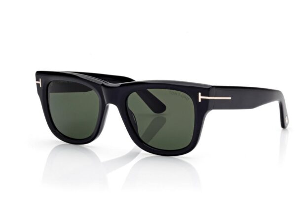 Tom Ford FT1304 Finn Sunglasses in Black (01N), side view