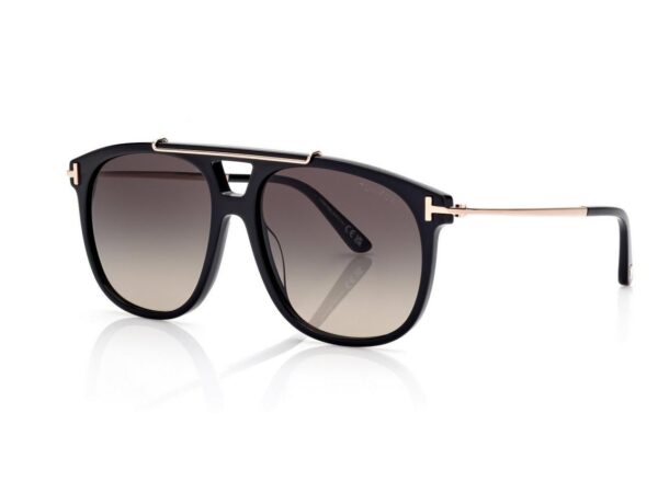 Tom Ford FT1306 Sam Sunglasses in Black (01B), side view