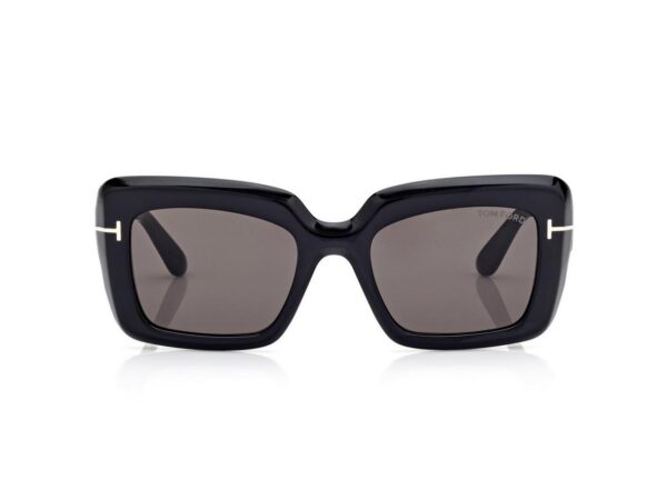 Tom Ford FT1318 Leila Sunglasses in Black (01A), front