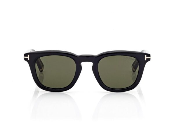Tom Ford FT1326 Icon Square Sunglasses in Black (01N), front