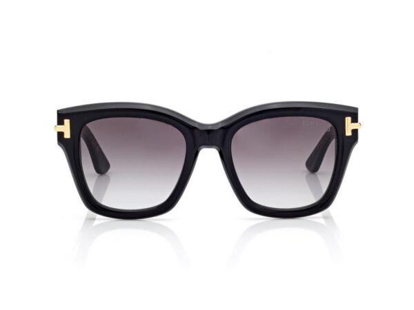 Tom Ford FT1329 Icon Butterfly Sunglasses in Black (01B), front