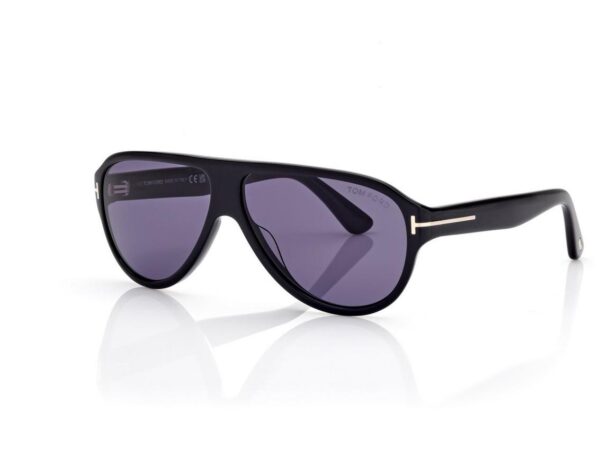 Tom Ford FT1336 Samuele Sunglasses in Black (01V), side view