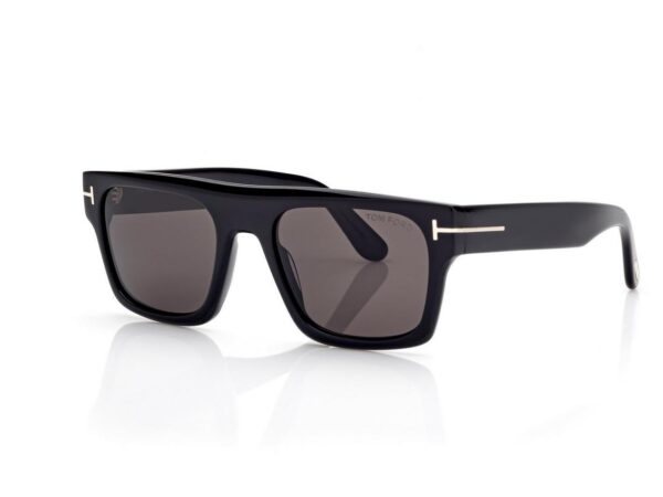 Tom Ford FT1337 Cyrus Sunglasses in Black (01A), side view