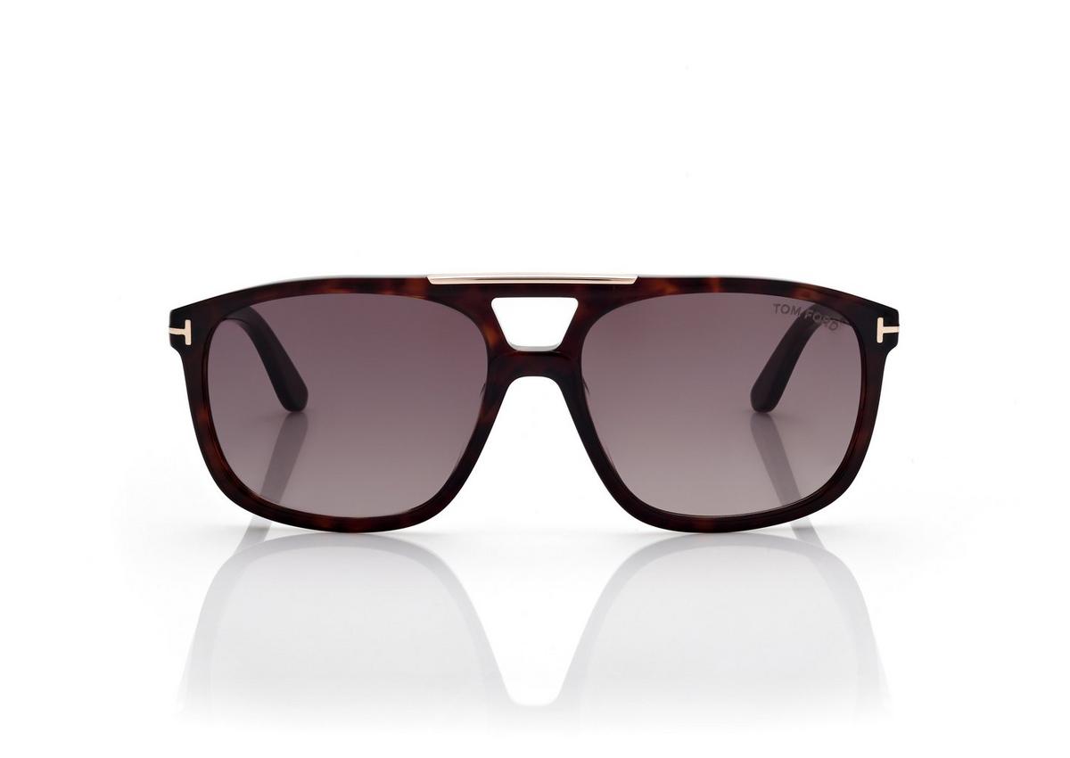 FT1338_52K_58MM_A.jpg Tom Ford FT1338 Brianna Sunglasses in Dark Havana (52K), front