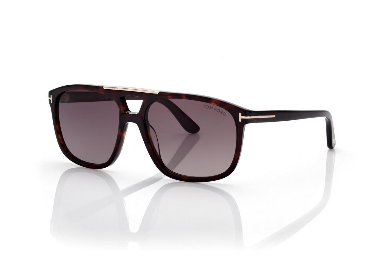 FT1338_52K_58MM_B.jpg Tom Ford FT1338 Brianna Sunglasses in Dark Havana (52K), side view