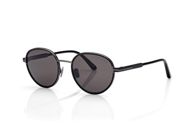 Tom Ford FT1339 Jet Sunglasses in Black (01A), side view