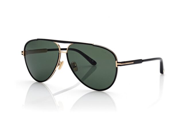 Tom Ford FT1340 Rupert Sunglasses in Black (01N), side view