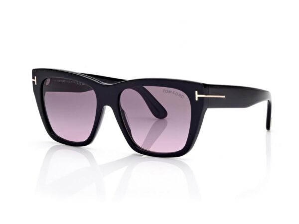 Tom Ford FT1343 Flynn Sunglasses in Black (01B), side view