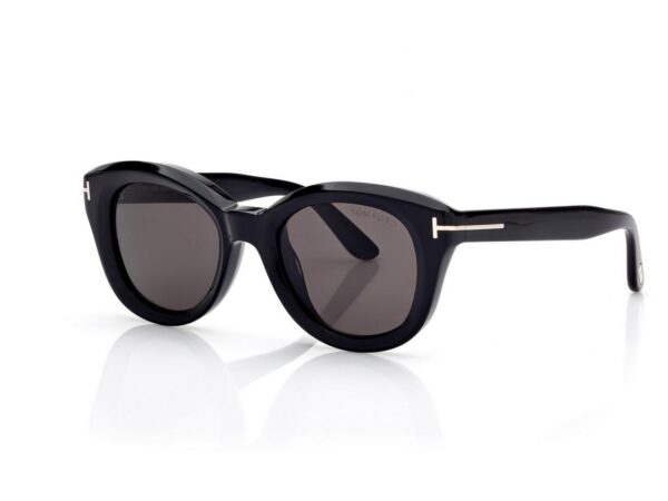 Tom Ford FT1344 Nika Sunglasses in Black (01A), side view