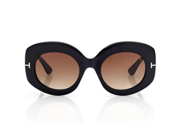 Tom Ford FT1346 Claudette Sunglasses in Black (01F), front