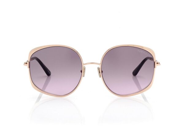 Tom Ford FT1349 Abbey Sunglasses in Gold (28B), front