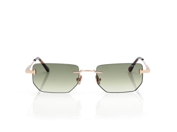 Tom Ford FT1355 Ethan Sunglasses in Rose Gold (28P), front