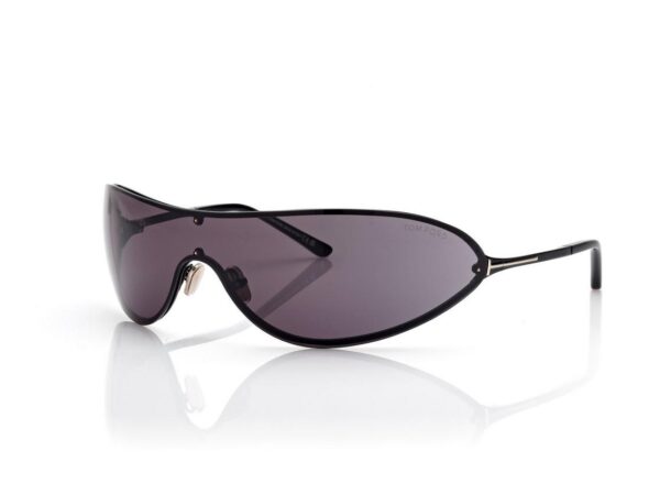 Tom Ford FT1396 Brady Sunglasses in Black (01A), side view