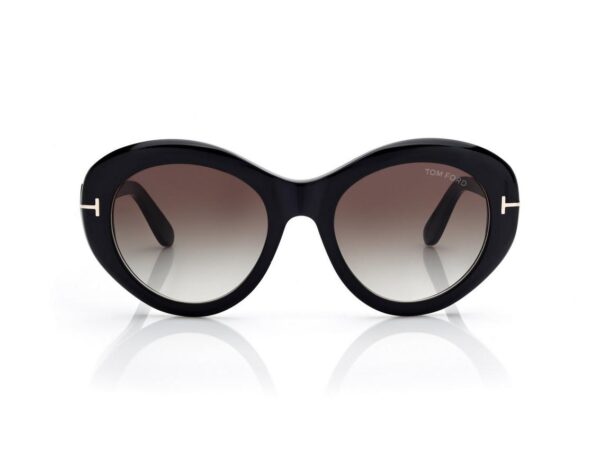 Tom Ford FT1423 Elodie Sunglasses in Black (01B), front