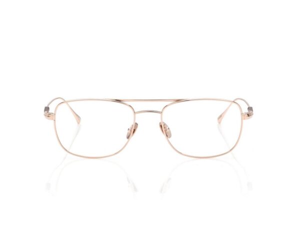 Tom Ford FT5848-P Blue Block Navigator Opticals in Gold (028), front