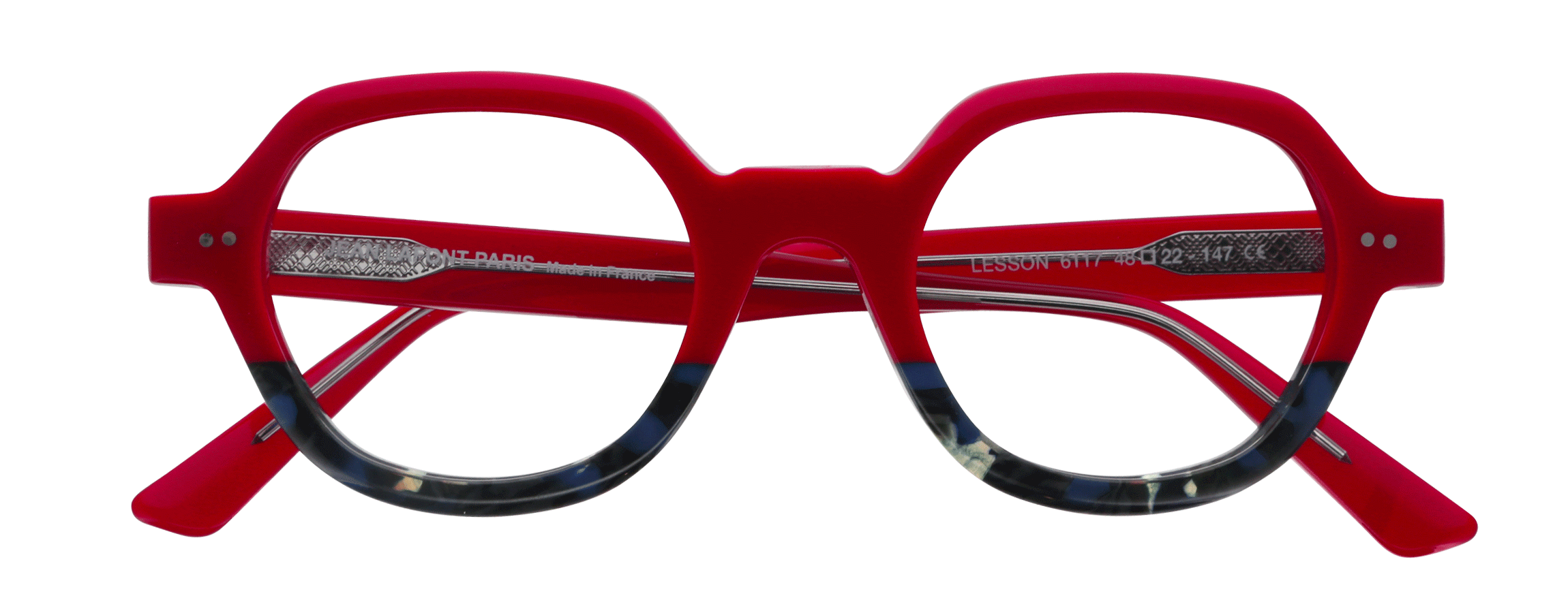 Lafont Paris LESSON 48 6117 Red Lafont Paris LESSON 48 6117 Red glasses