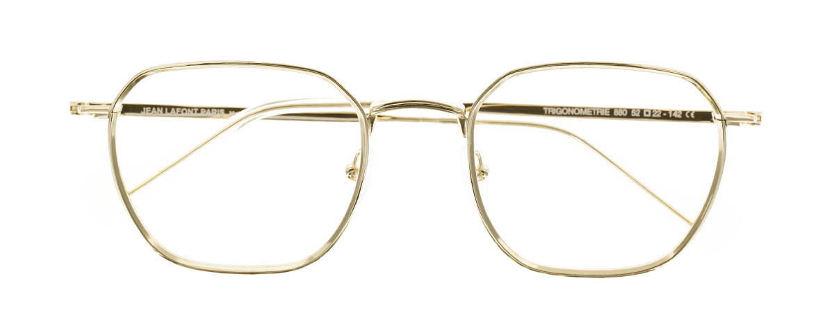 Lafont Paris TRIGONOMETRIE 52 880 Golden Lafont Paris TRIGONOMETRIE 52 880 Golden glasses